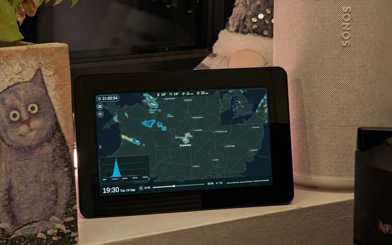 Un radar de lluvia casero con Raspberry Pi que funciona incluso sin internet